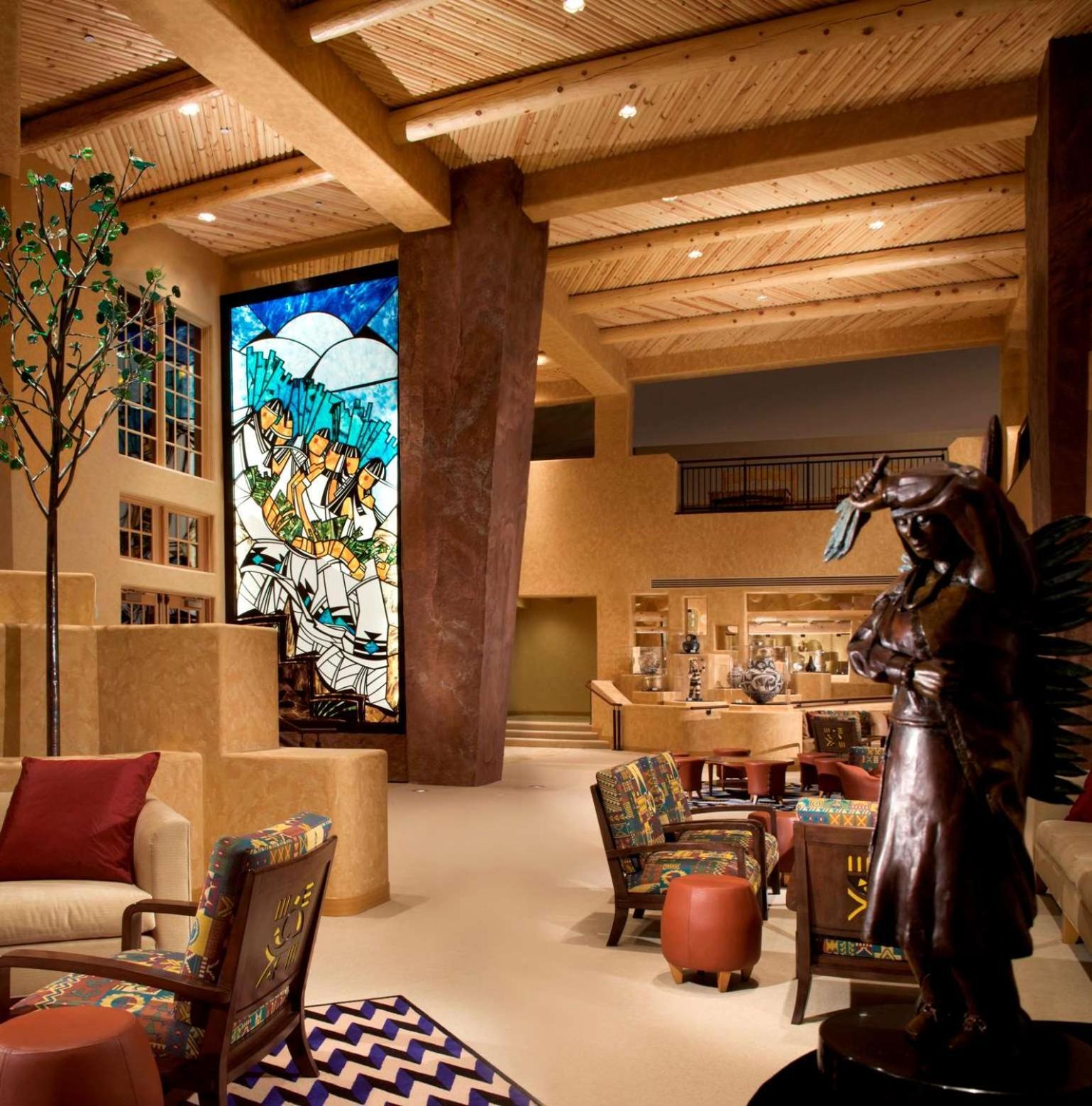 Hilton Santa Fe Buffalo Thunder Hotell Exteriör bild