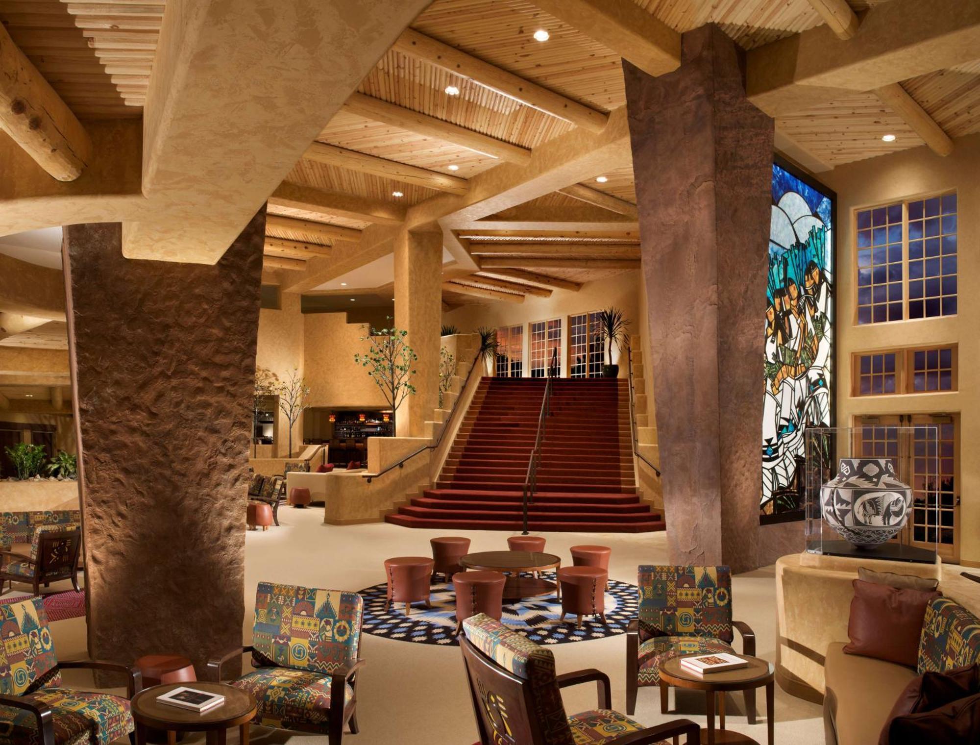 Hilton Santa Fe Buffalo Thunder Hotell Exteriör bild